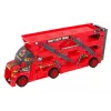 LEAN TOYS Camião Reboque Grande de 3 Andares Camião de Carga Pesada com Rampa de Lançamento de Carros Extensível
