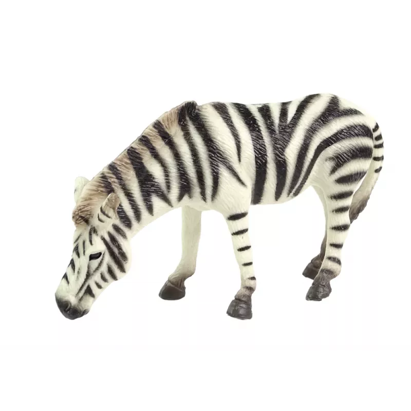 LEAN TOYS Grande Figura de Coleção Zebra Animais do Mundo
