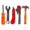 LEAN TOYS Caixa de Ferramentas DIY Grande + Berbequim com Bateria Conjunto de Artesão