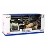 LEAN TOYS Grande Conjunto de Figuras de Animais de Quinta + Agricultor e Quinta 10 Peças