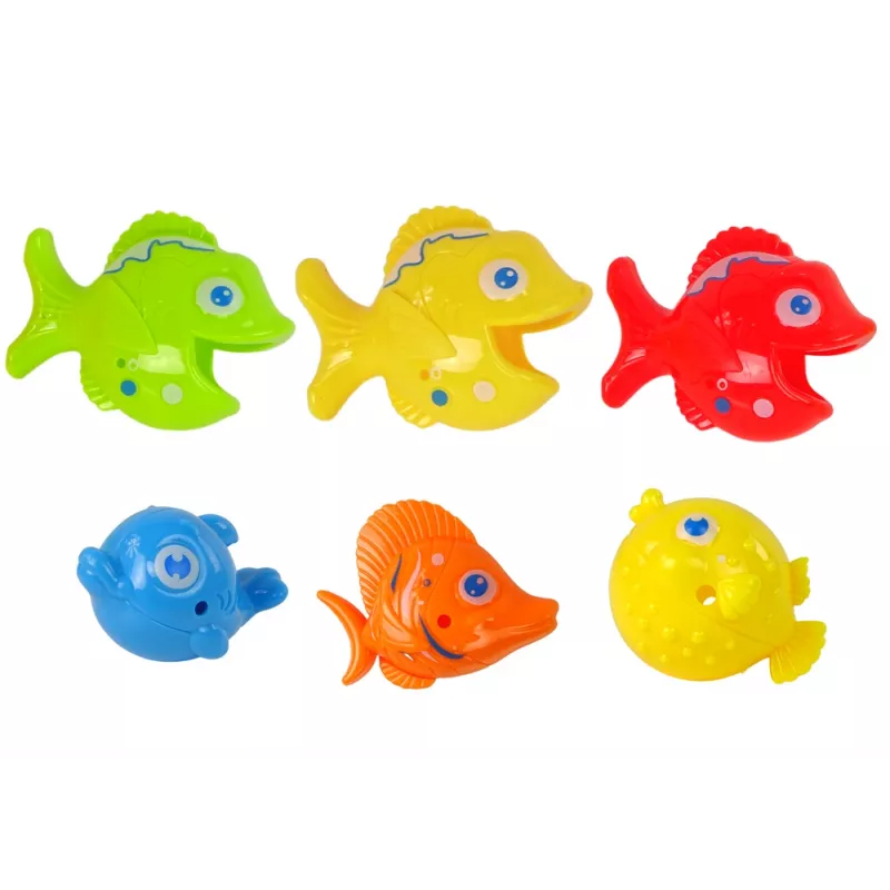 LEAN TOYS Grande jogo de pesca com cana de pesca Let's Go Fishing! 11 elementos