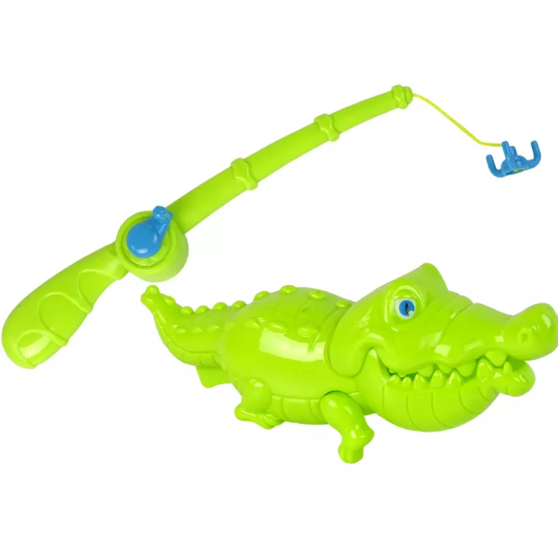 LEAN TOYS Grande jogo de pesca com cana de pesca Let's Go Fishing! 11 elementos