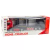 LEAN TOYS Large Lora camião de reboque controlado por rádio RC 2.4G 6CH vermelho