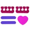 LEAN TOYS Grande Conjunto de Verniz de Unhas Vernizes Autocolantes Separadores de Dedos