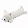 West Highland Terrier de peluche grande LEAN TOYS peluche mascote branco 90 cm