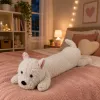 West Highland Terrier de peluche grande LEAN TOYS peluche mascote branco 90 cm
