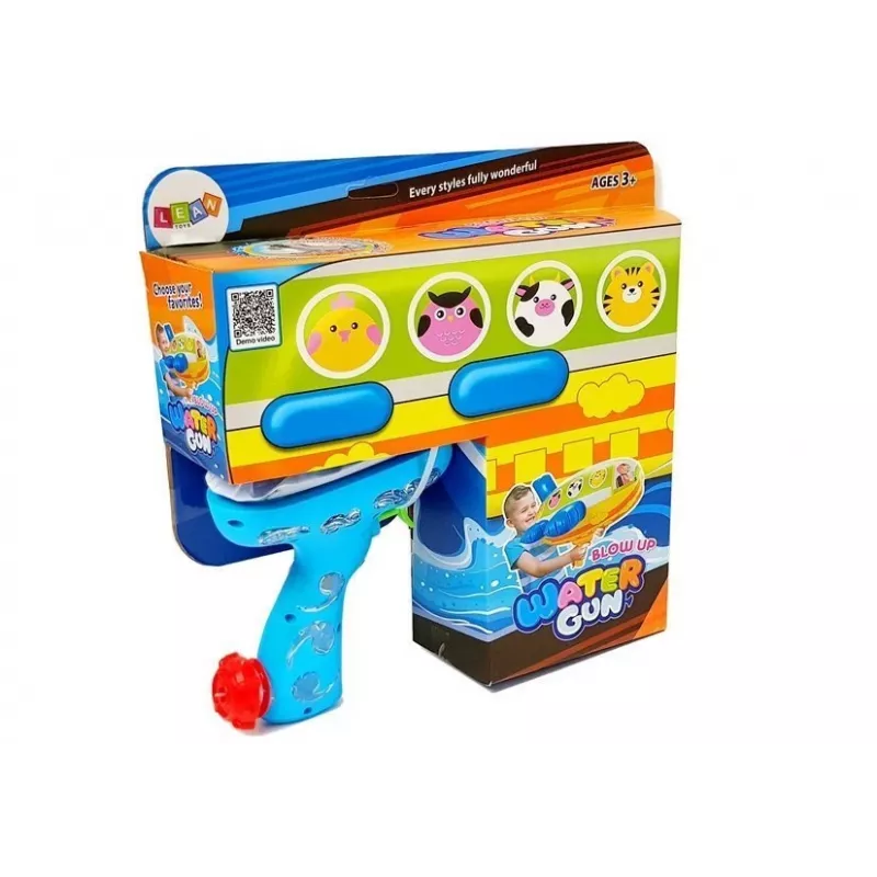 Pistola de água grande com bomba LEAN TOYS unicórnio