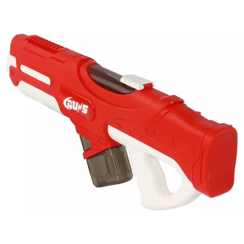 LEAN TOYS Grande pistola de água vermelha 750ml com óculos