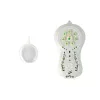 LEAN TOYS Grande aranha RC telecomandada a pilhas, branca e cinzenta