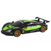 LEAN TOYS Grande carro desportivo telecomandado 1:10 verde e preto