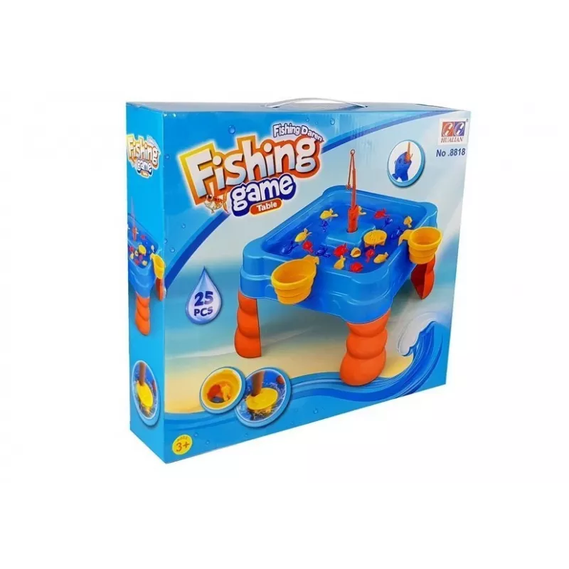 LEAN TOYS Grande Conjunto de Pesca com Canas de Pesca