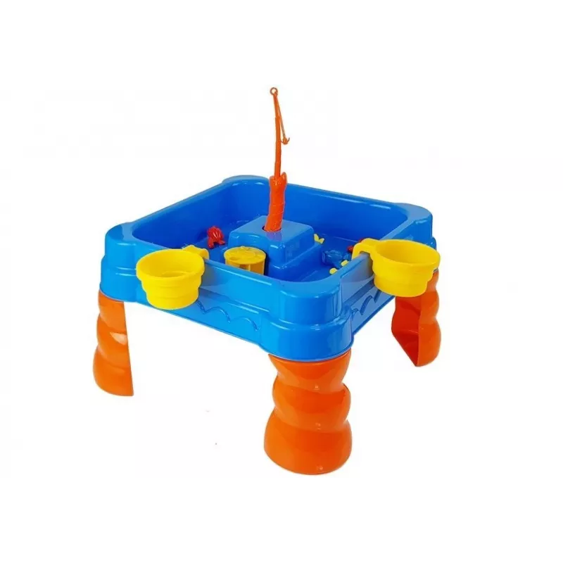 LEAN TOYS Grande Conjunto de Pesca com Canas de Pesca