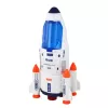LEAN TOYS Grande Conjunto Espacial UFO Foguetões Veículos Rover Nave Espacial Alien 8 Peças