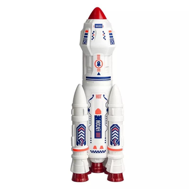 LEAN TOYS Grande Conjunto Espacial UFO Foguetões Veículos Rover Nave Espacial Alien 8 Peças