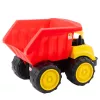 LEAN TOYS camião basculante grande para crianças veículo de construção de areia vermelho-amarelo