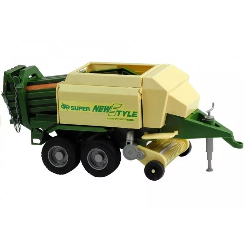 LEAN TOYS Grande trator com atrelado, máquina agrícola, 65 cm