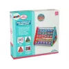 LEAN TOYS Prateleira educativa triângulo contadores letras objetos animais