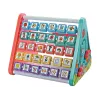 LEAN TOYS Prateleira educativa triângulo contadores letras objetos animais