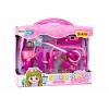 LEAN TOYS Kit Médico Pequeno Doutor em Mala com Luz e Som Rosa