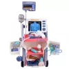 LEAN TOYS Conjunto Pequeno Médico Carrinho Médico Raio-X ECG Luzes Rosa 16 unid.