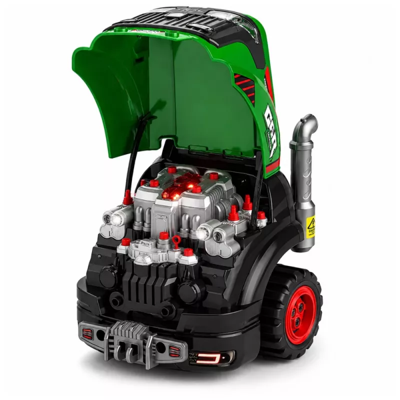 LEAN TOYS Trator desmontável Little Handyman's com luzes, sons e vapor