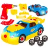 LEAN TOYS Conjunto Pequeno Mecânico: Carro Desmontado, Chave de Fendas, Luzes, Sons