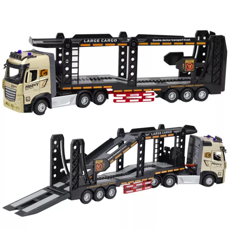 Camião reboque RC Lora LEAN TOYS 1:24 2.4GHz com luz e som