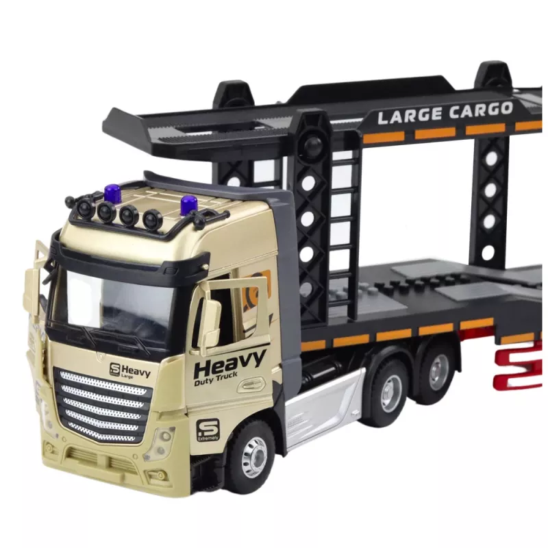 Camião reboque RC Lora LEAN TOYS 1:24 2.4GHz com luz e som