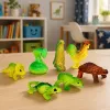 Ovo mágico LEAN TOYS dinossauro a eclodir na água, branco, 6,5 cm