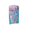 LEAN TOYS Conjunto Princesas de Conto de Fadas Mágicas Varinha Interativa Luz Som Função Projetor de Estrelas