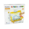 LEAN TOYS Quadro magnético 100 contas amarelas