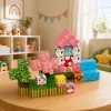 LEAN TOYS Blocos magnéticos conjunto de 50 peças – cubos 3D Pixel unicórnio, plástico ABS, brinquedo de construção criativo