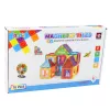 LEAN TOYS conjunto de blocos magnéticos, 70 peças – brinquedo educativo STEM de construção com ímanes de neodímio fortes, plástico ABS multicolor, seguro e durável para crianças a partir dos 3 anos