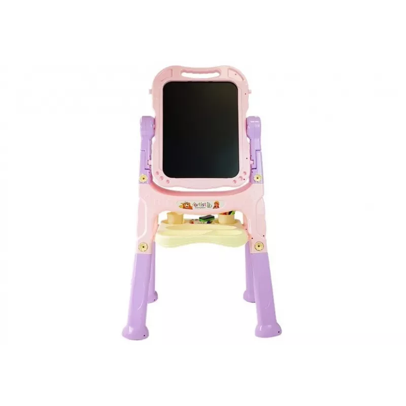 Quadro magnético LEAN TOYS azul e vermelho com acessórios