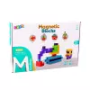 Blocos magnéticos de construção cubos 3D coloridos LEAN TOYS 96 peças