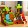 LEAN TOYS blocos magnéticos Pixel World cubos coloridos 146 peças