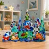 LEAN TOYS blocos magnéticos animais marinhos oceano 40 peças