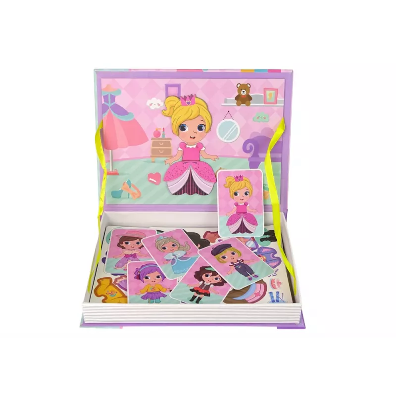LEAN TOYS Livro de Puzzle Magnético Disfarces de Fantasias