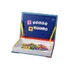 LEAN TOYS Livro de Puzzle Magnético Alfabeto Inglês Imagens