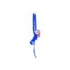 Peluche mascote macaco com bebé LEAN TOYS, Azul 90 cm