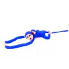 Peluche mascote macaco com bebé LEAN TOYS, Azul 90 cm