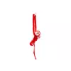 LEAN TOYS Mascote Peluche Macaco com Bebé, Vermelho 70 cm