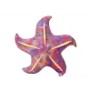 Almofada mascote de peluche estrela-do-mar LEAN TOYS Roxo 20 cm