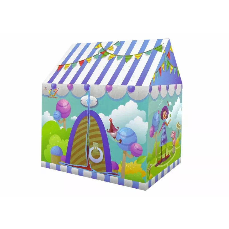 LEAN TOYS Tenda de circo Merry para crianças jardim