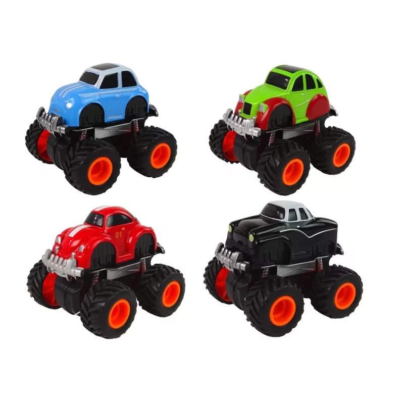 LEAN TOYS Carro de metal rodas grandes vários designs HXHG08