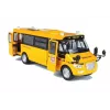 LEAN TOYS Autocarro Escolar de Metal com Fricção Modelo em Zamac