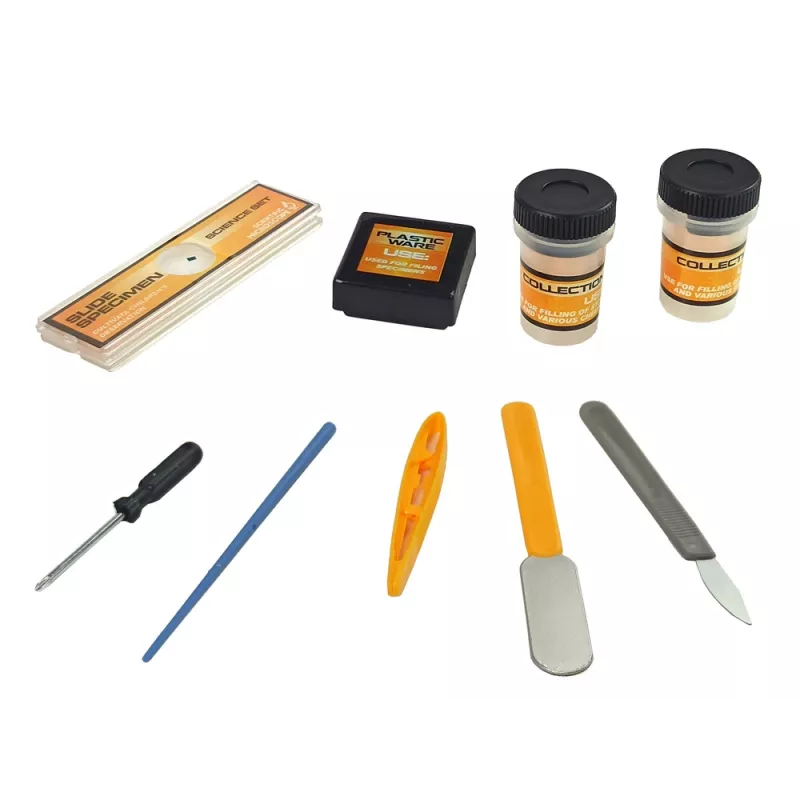 LEAN TOYS Microscópio para pequenos cientistas conjunto de aprendizagem