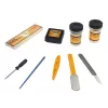 LEAN TOYS Microscópio para o cientista conjunto educativo amarelo 100x 400x 1200x