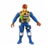 LEAN TOYS Avião de combate militar com figura de soldado, lança-foguetes, luzes e sons