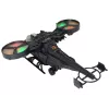 LEAN TOYS Helicóptero militar com grandes pás, luzes, som e rotação